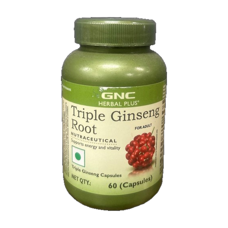 GNCA Herbal Plus Triple Ginseng Root